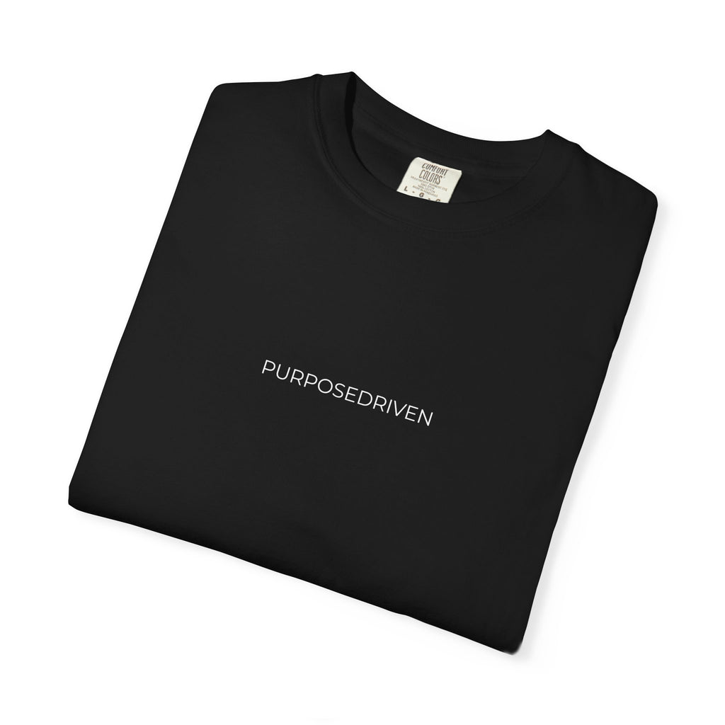 PURPOSEDRIVEN™ Logo Tee – Minimalist Motivational Streetwear