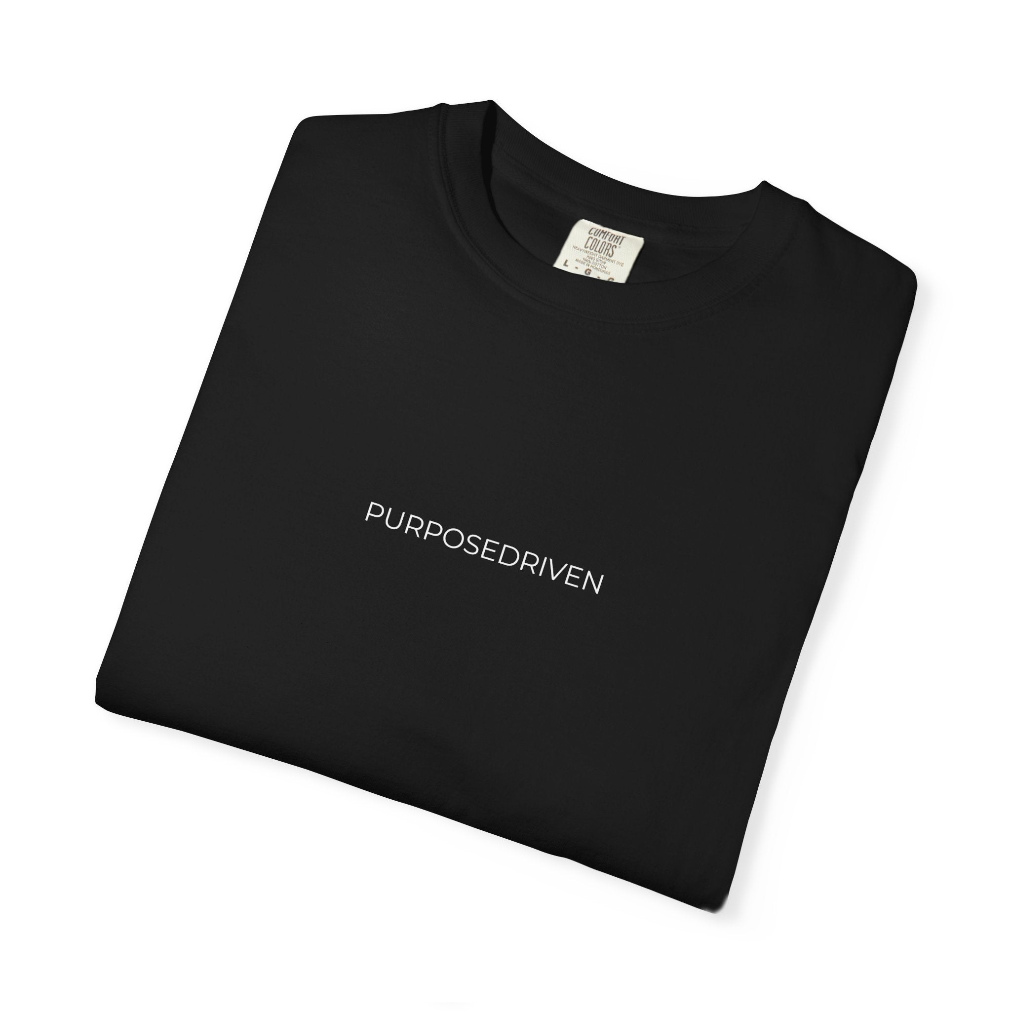 PURPOSEDRIVEN™ Logo Tee – Minimalist Motivational Streetwear