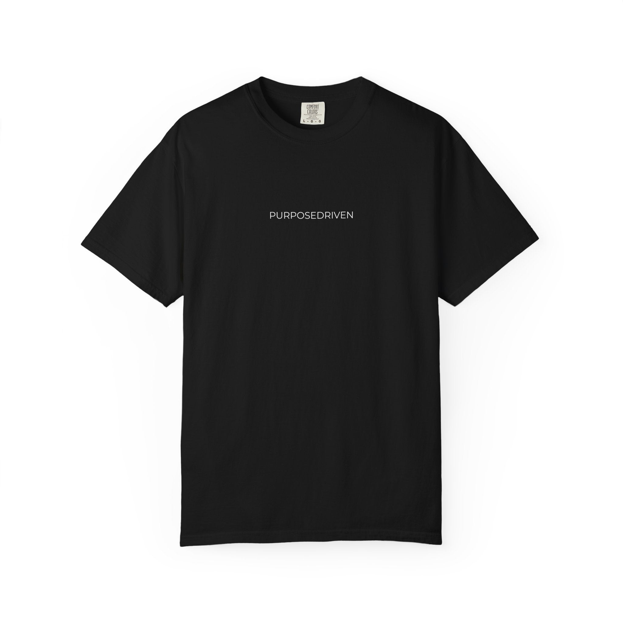PURPOSEDRIVEN™ Logo Tee – Minimalist Motivational Streetwear
