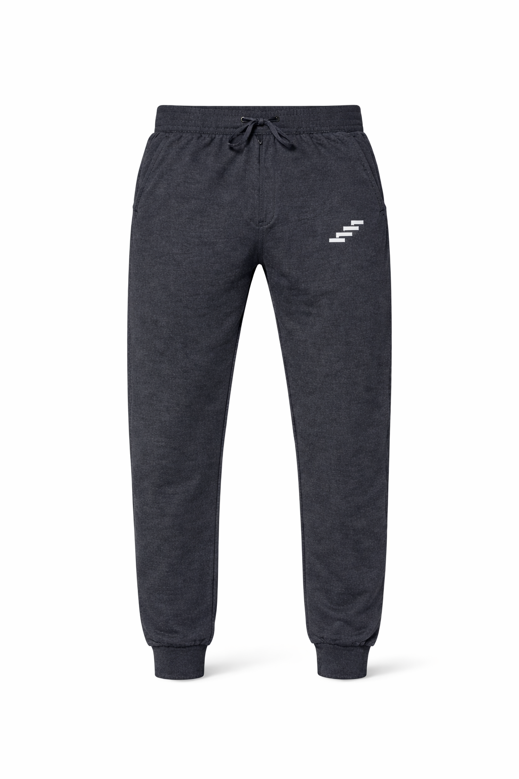 Women’s charcoal heather Echelon premium fleece sweatpants with heavyweight fleece and gusseted construction