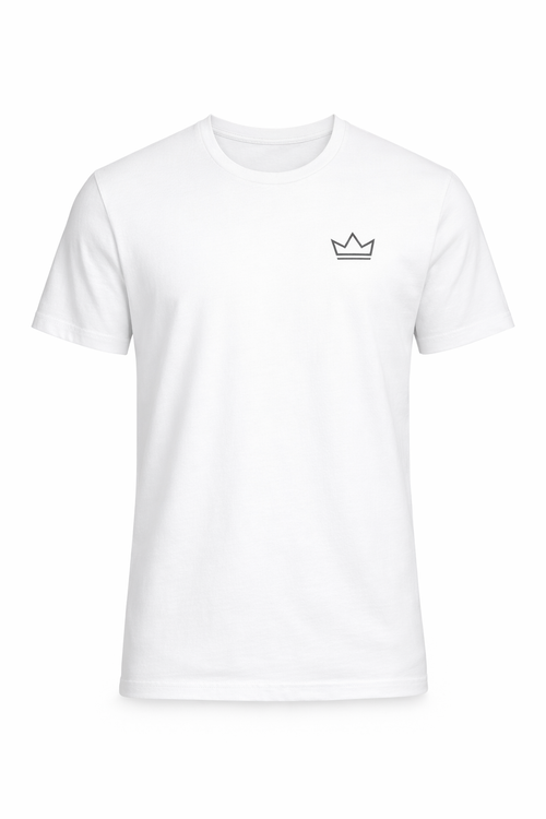 Crown Graphic T-Shirt – Men's White | PurposeDriven™